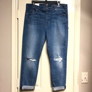 7 For All Mankind Josefina feminine boyfriend! NWT